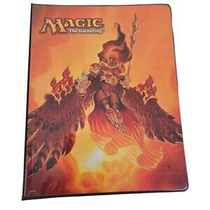 Vintage 2006 Ultra-Pro Magic The Gathering Card Binder Fire Angel Daren Bader MT